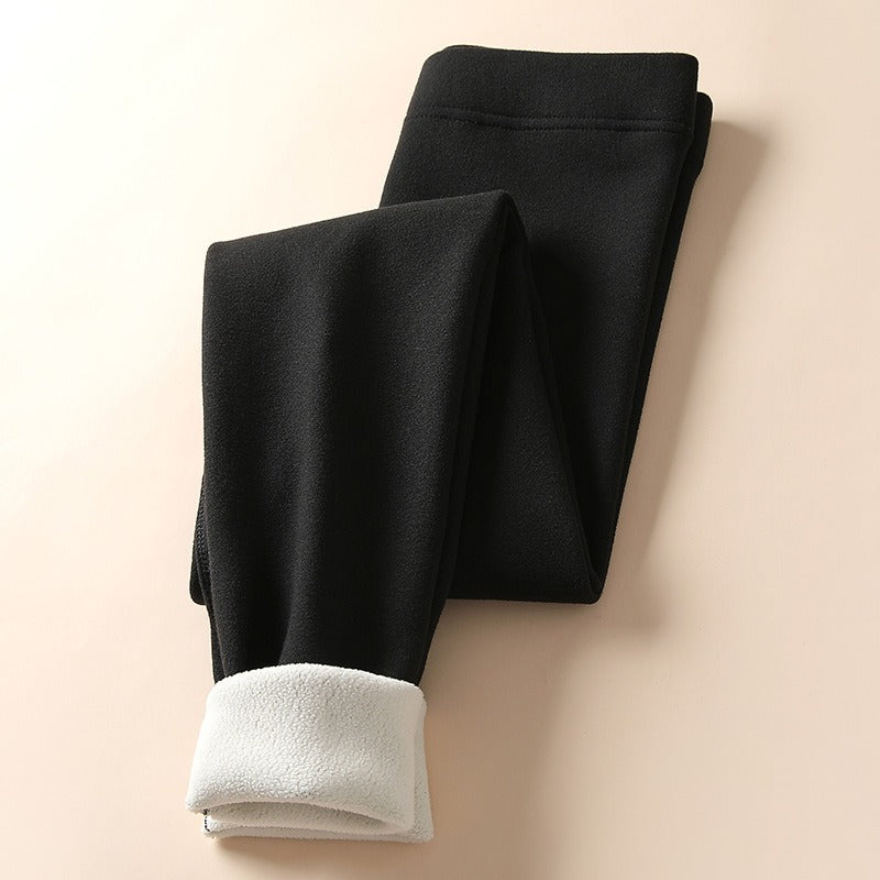 Women's Winter Lamb Fleece Thickened Warm Pants - Mammalook