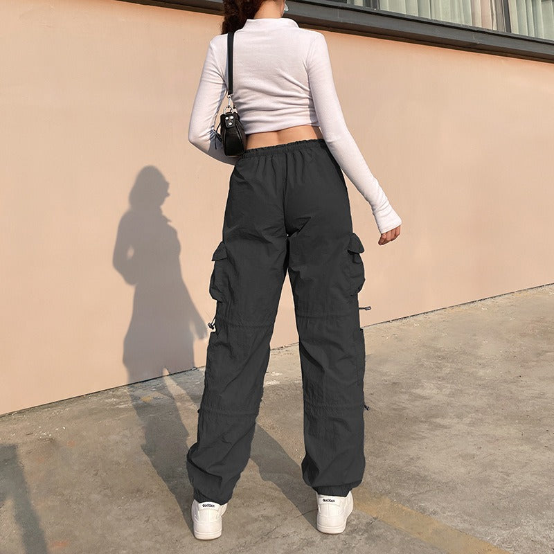 Ins New Sports Outdoor Sunscreen Ice Silk Loose Harun Pants Yoga Clothes Yoga Overalls - Mammalook