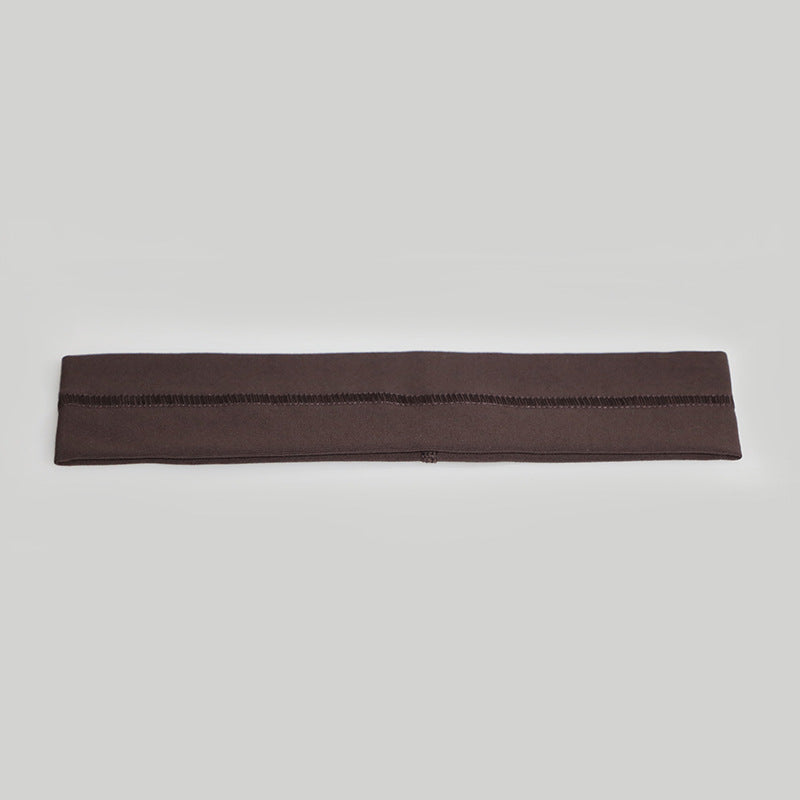 New Sports Hair Band Solid Yoga Headband Moisture Absorbing and Sweatwicking Elastic Fitness Hair Band - Mammalook