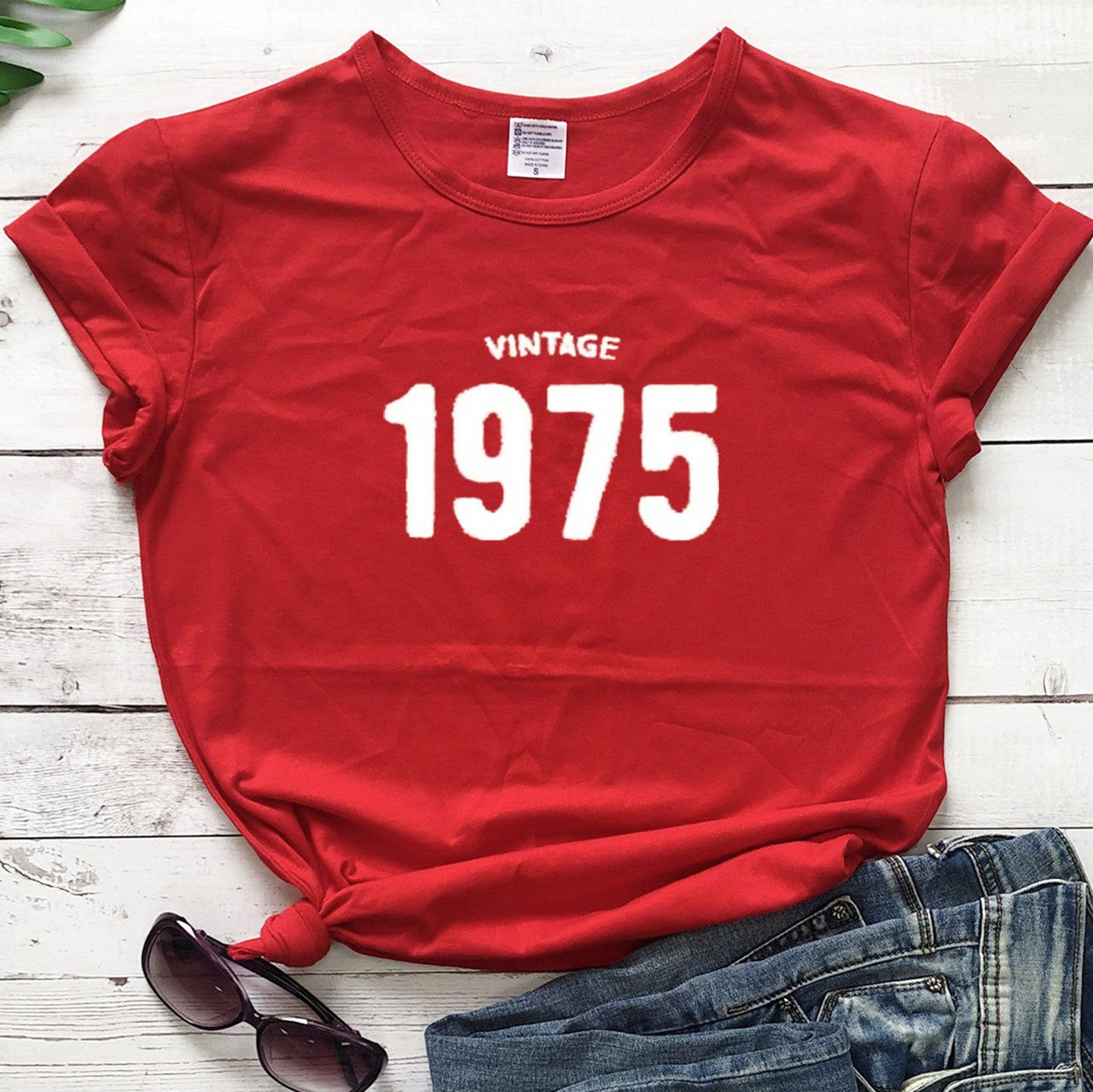 T-shirt VINTAGE 1975 - Short Sleeves