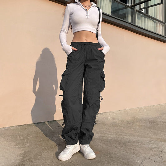 Ins New Sports Outdoor Sunscreen Ice Silk Loose Harun Pants Yoga Clothes Yoga Overalls - Mammalook