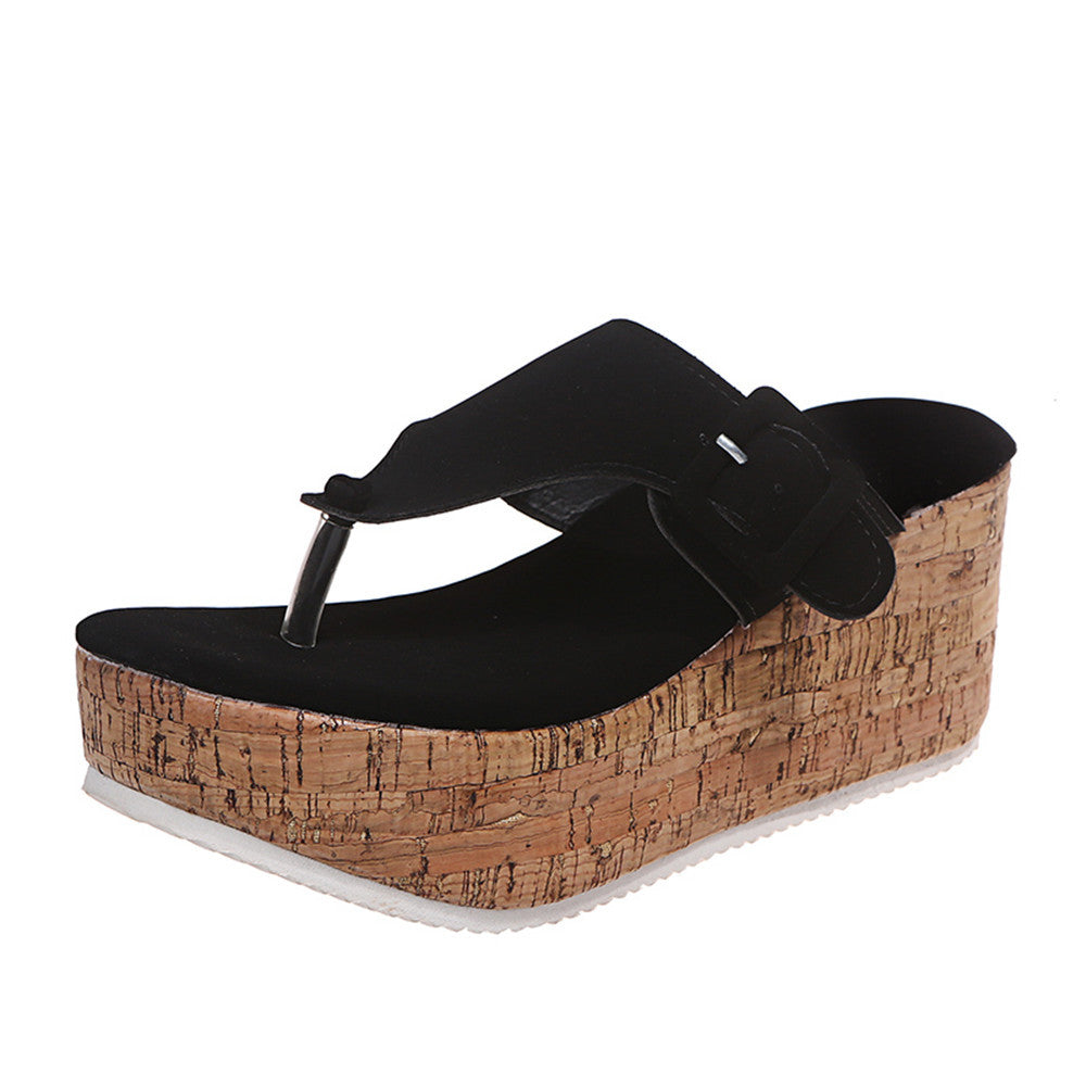 Women's Casual Platform Slippers