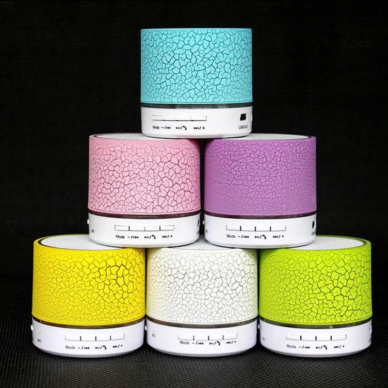 A9 LED Bluetooth Speaker Mini Speakers Hands Free Portable Wireless Speaker With TF Card Mic USB Audio Music Player - Mammalook