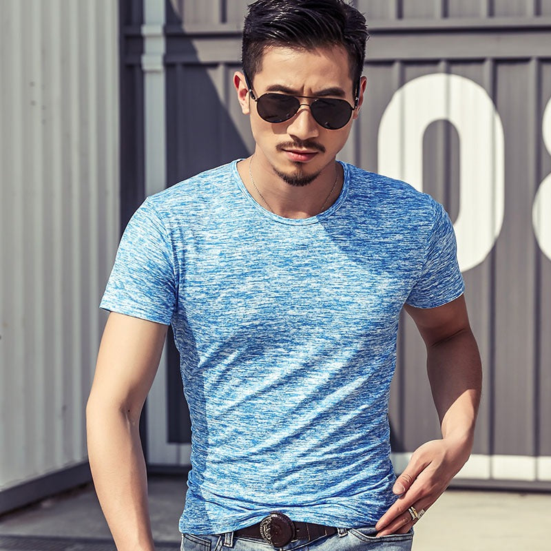 New Mens T Shirt Camouflage Short Sleeved Base Shirt T Shirt Casual Cultural Shirt - Mammalook