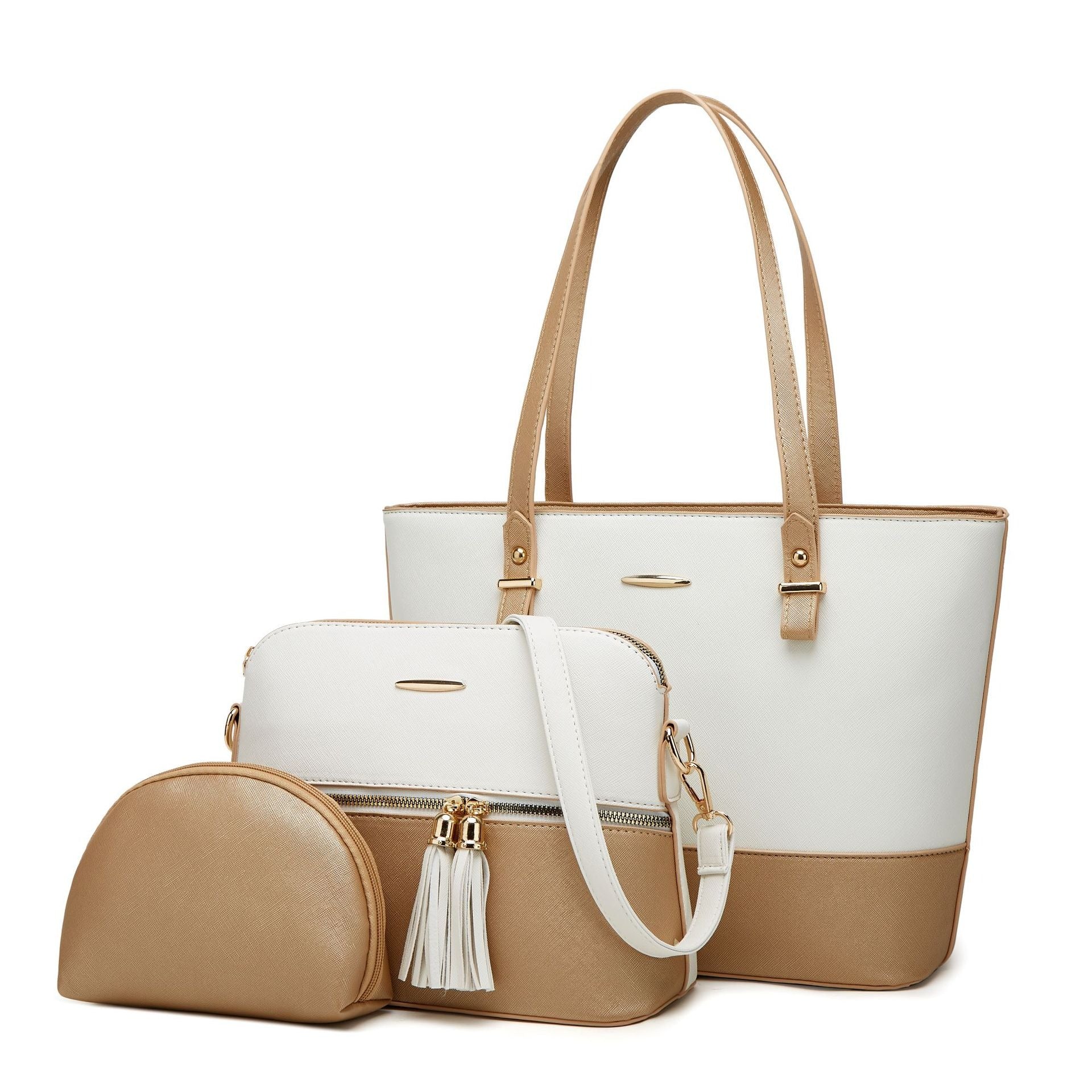 New Style Mother and Child Bag Atmosphere Three Piece Set One Shoulder Diagonal Straddle Handheld Women's Bag - Mammalook