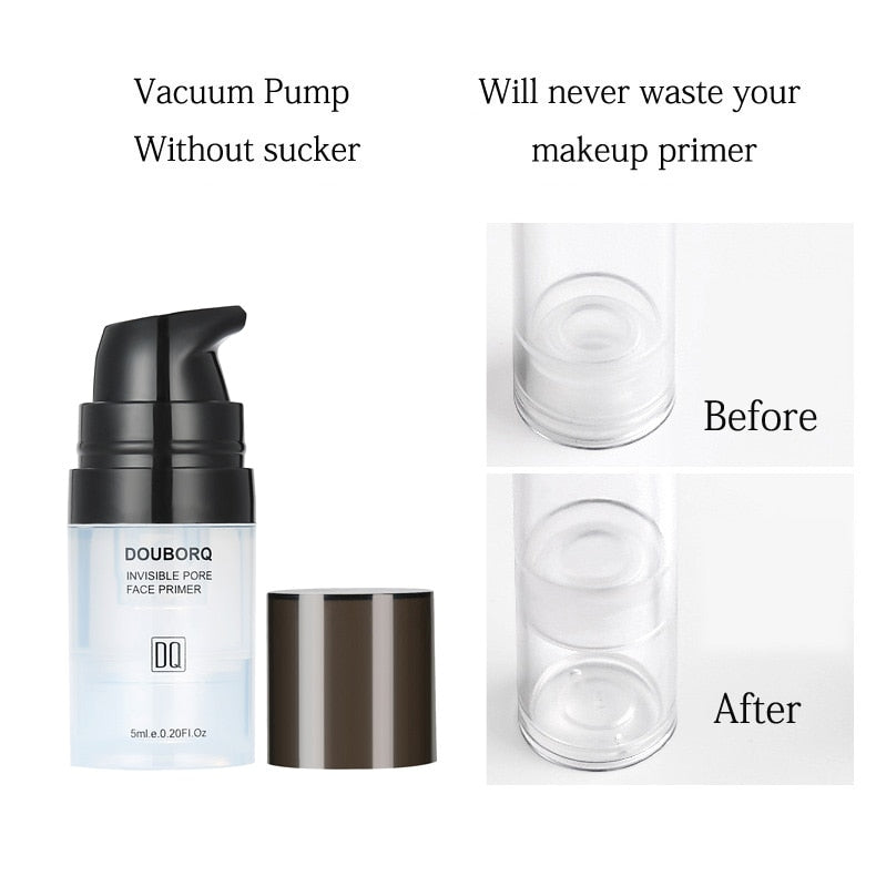 Face Base Primer Makeup 5ml Matte Make Up Fine Lines Oil-control Facial Cream Brighten Nude Foundation Cosmetic - Mammalook