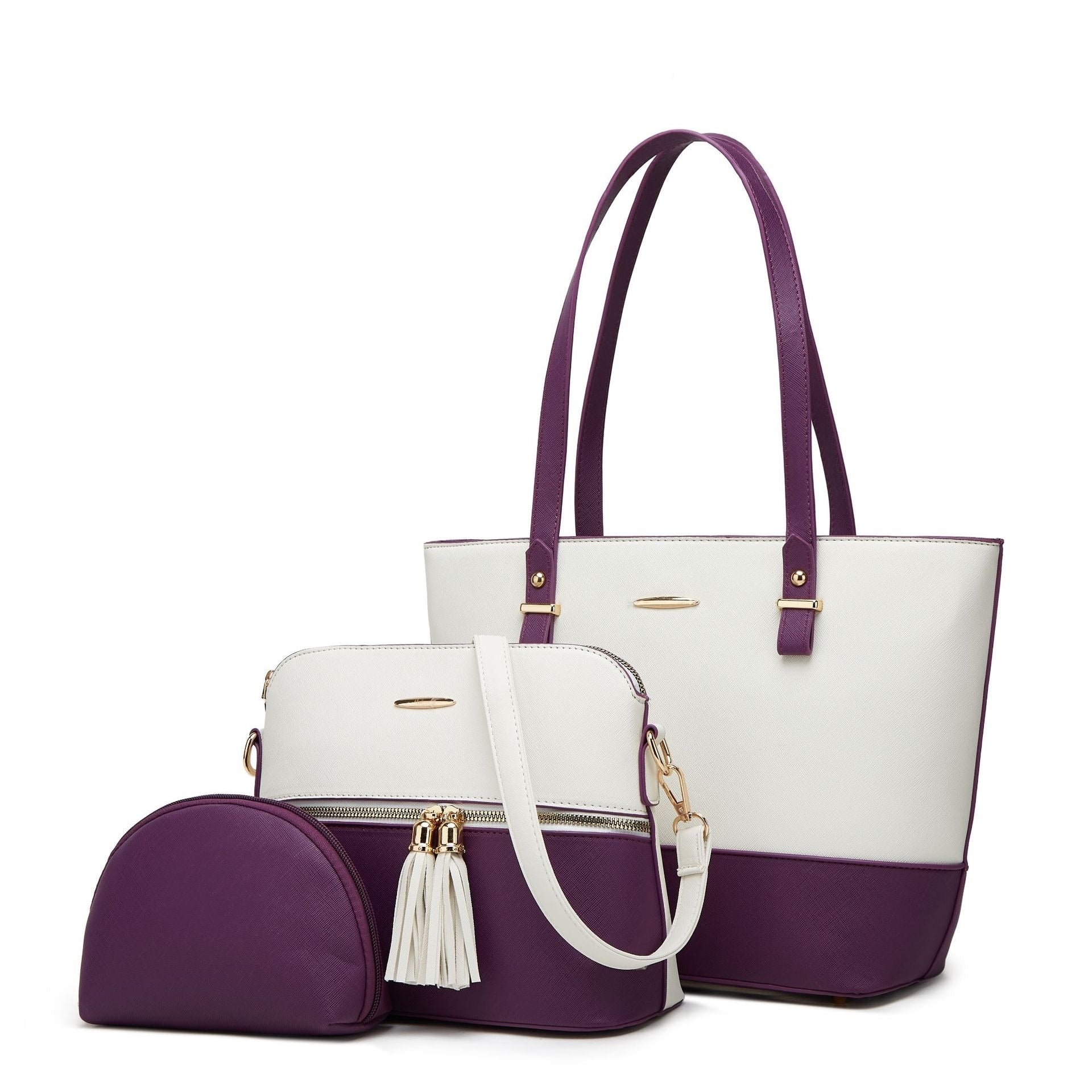 New Style Mother and Child Bag Atmosphere Three Piece Set One Shoulder Diagonal Straddle Handheld Women's Bag - Mammalook