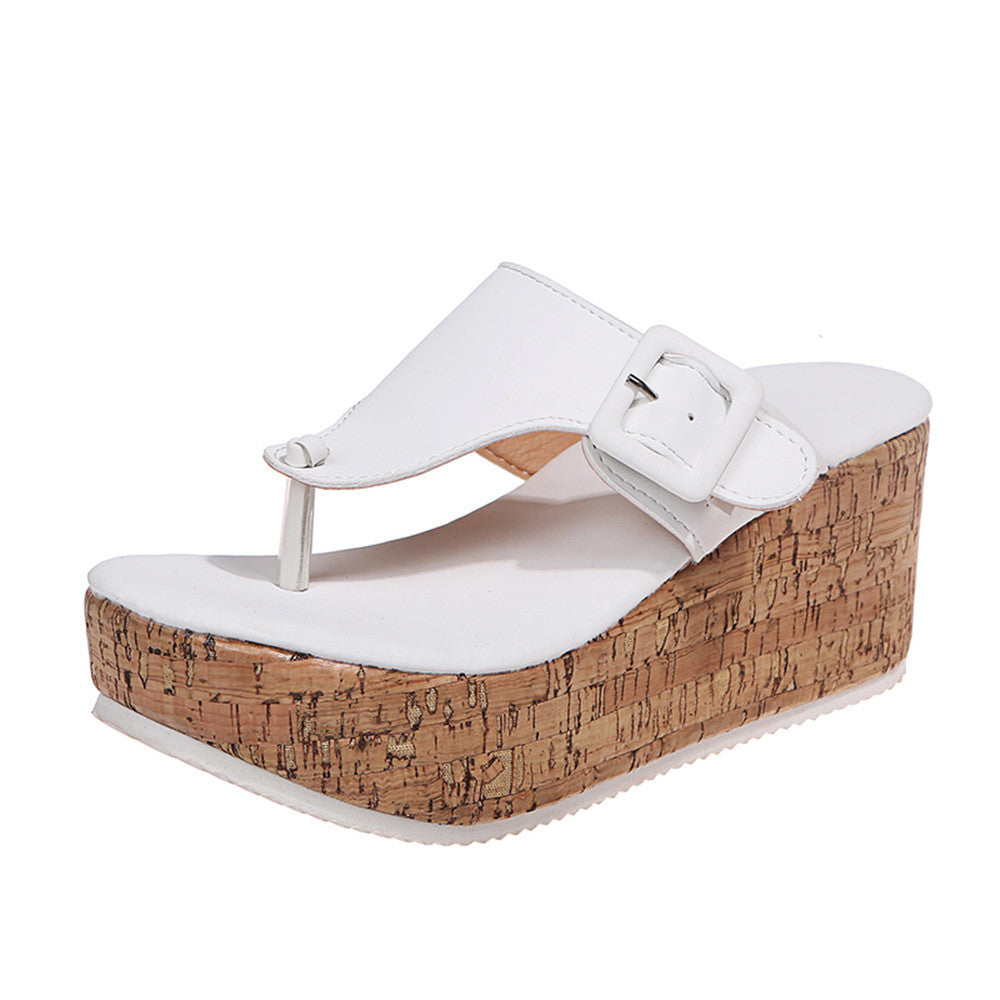 Women's Casual Platform Slippers