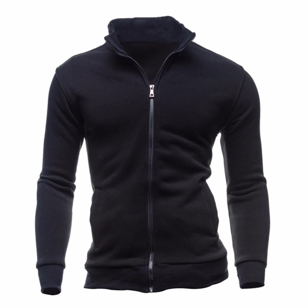 Turtleneck Full Zip Cardigan Mens Coat Sweater Men Fashion - Mammalook