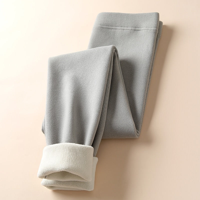 Women's Winter Lamb Fleece Thickened Warm Pants - Mammalook