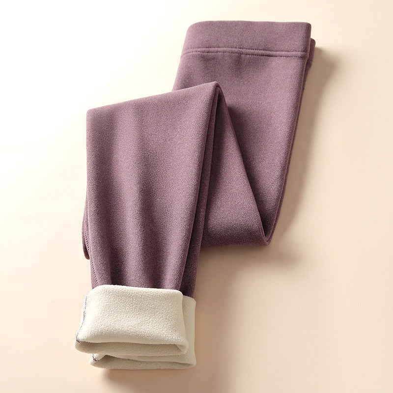 Women's Winter Lamb Fleece Thickened Warm Pants - Mammalook