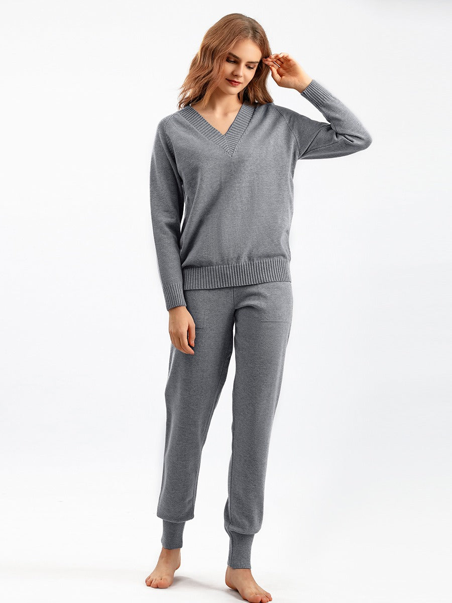Casual Pullover Two-Piece Set - Mammalook