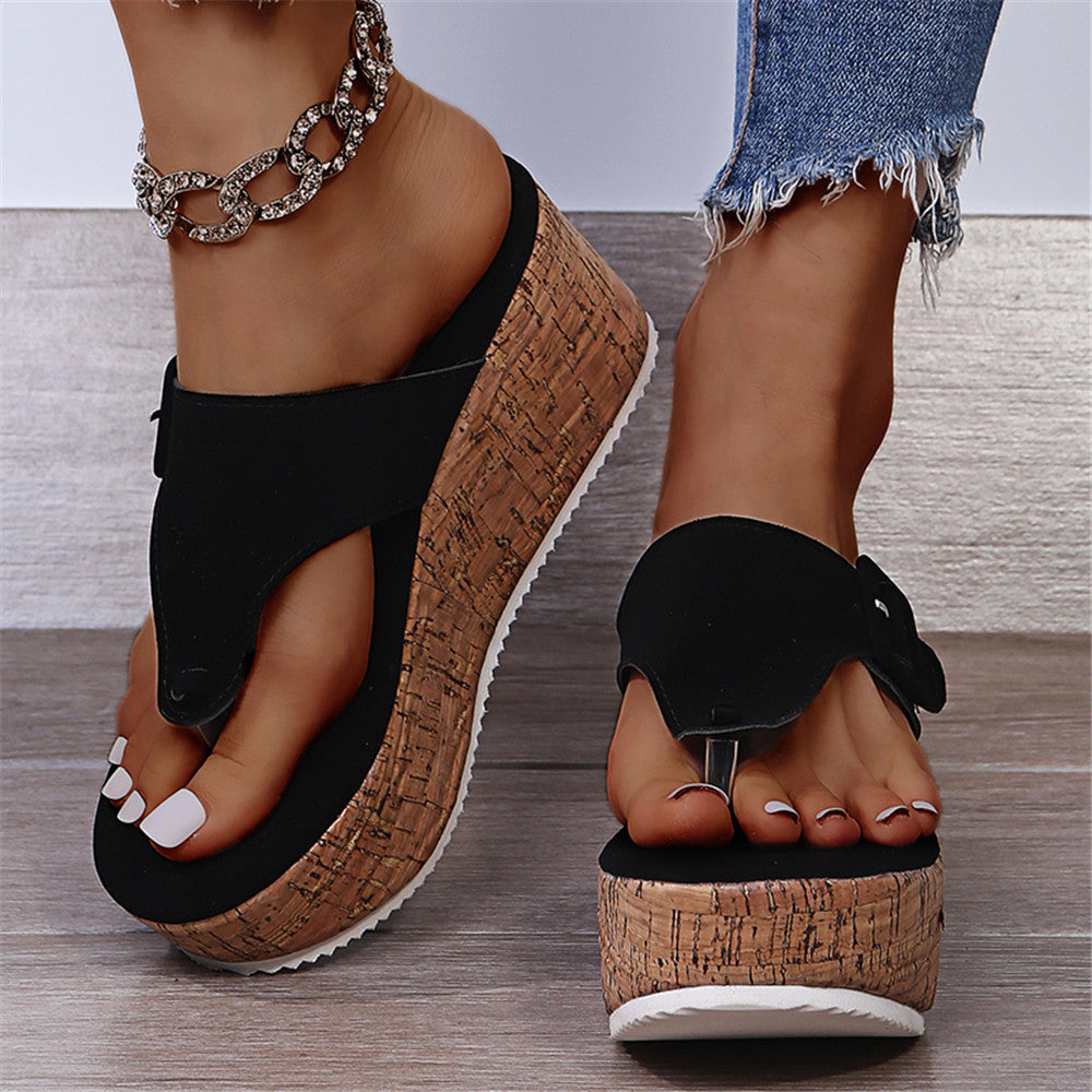 Women's Casual Platform Slippers