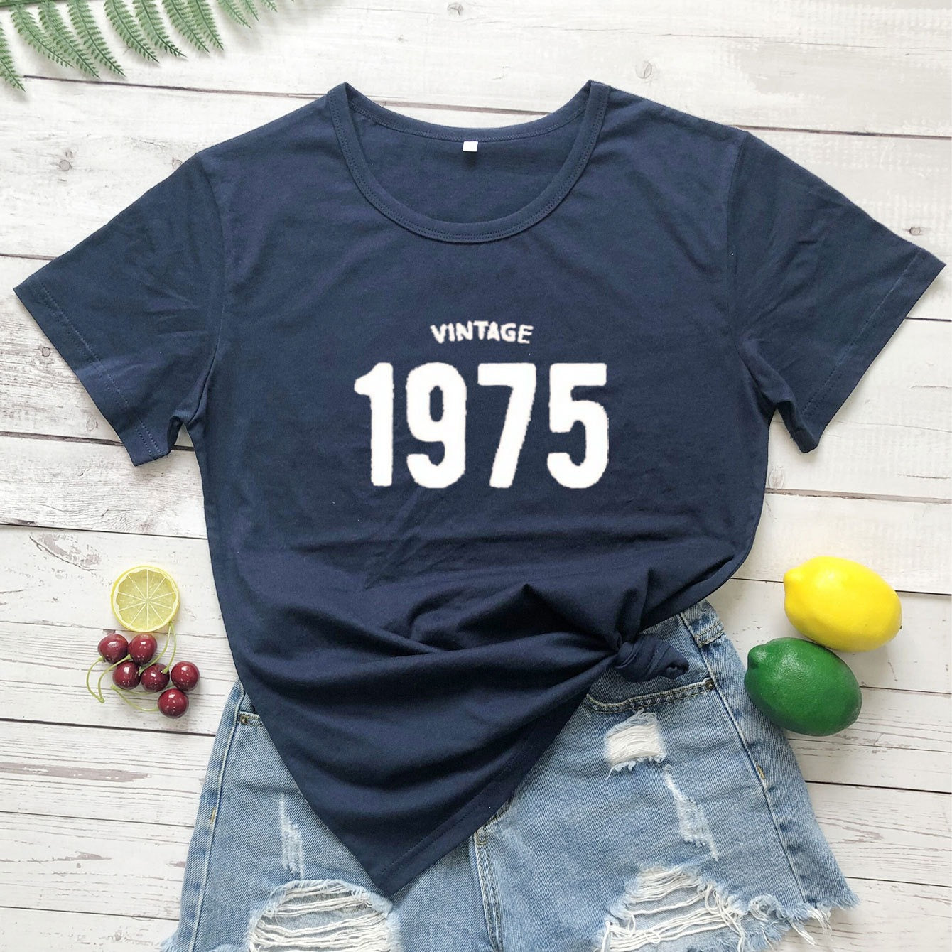 T-shirt VINTAGE 1975 - Short Sleeves