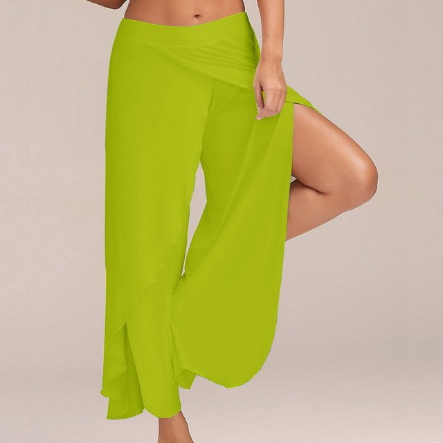 Split Casual Loose Wide-Leg Pants for Women - Mammalook