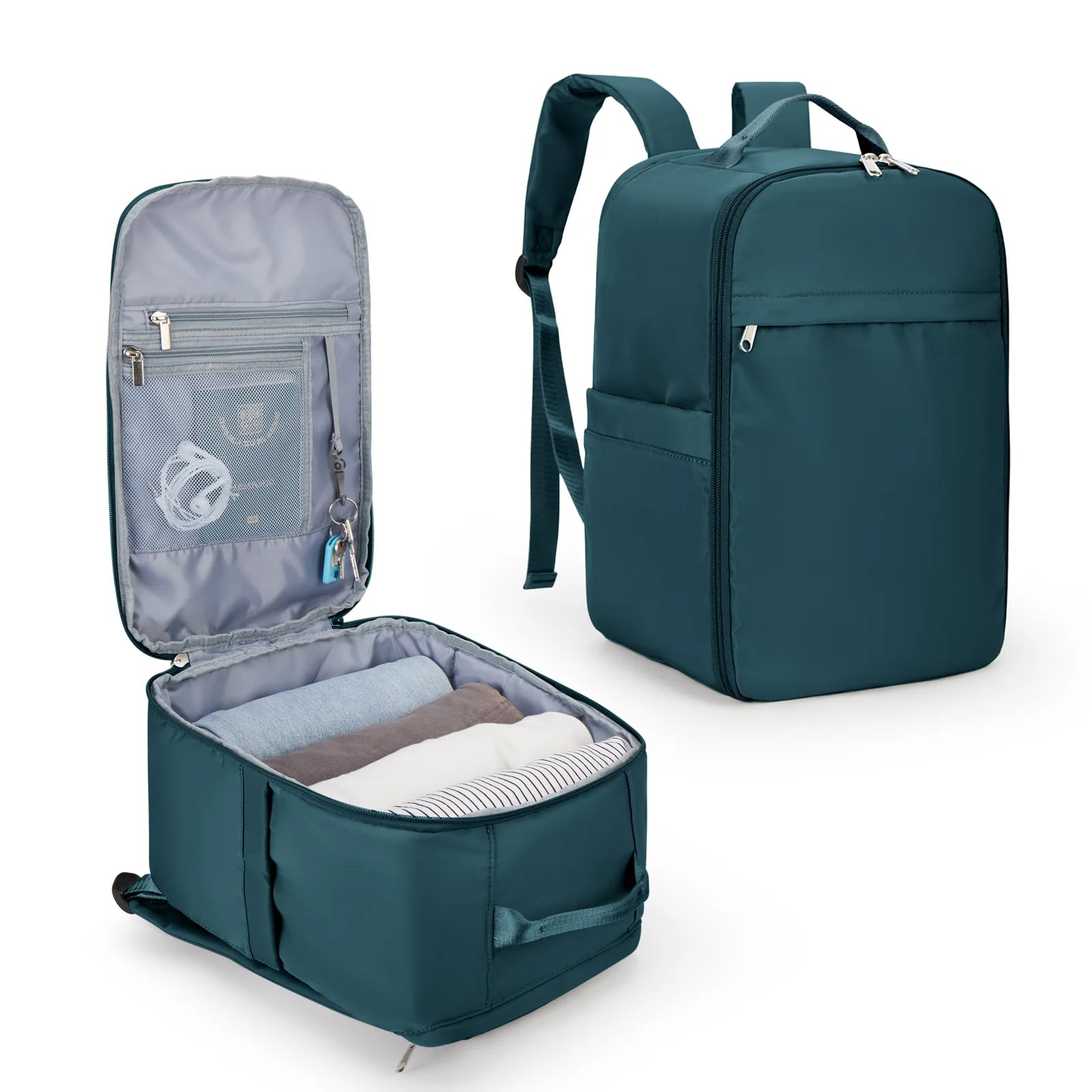 Ryanair Backpack 40x20x25 Cabin Bag, Hand Luggage Travel Backpack for Easyjet Cabin Bag 45x36x20, Laptop Backpack for Women/Men - Mammalook