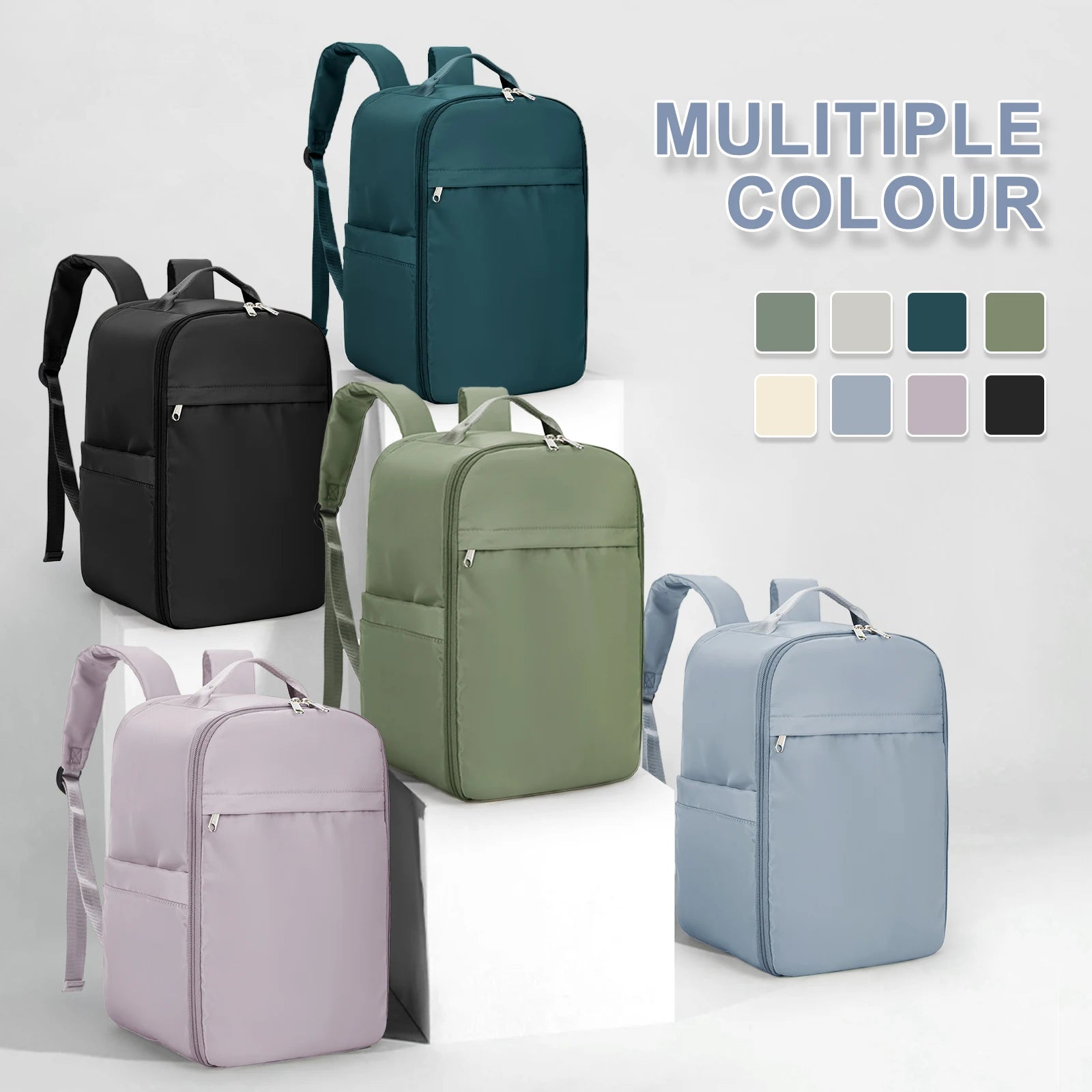 Ryanair Backpack 40x20x25 Cabin Bag, Hand Luggage Travel Backpack for Easyjet Cabin Bag 45x36x20, Laptop Backpack for Women/Men - Mammalook