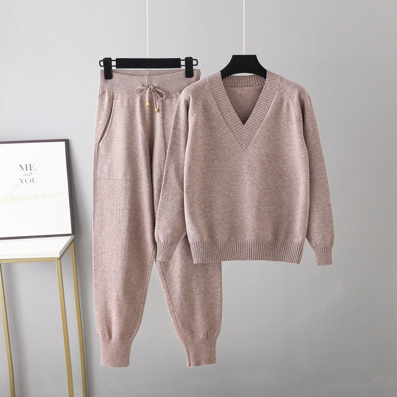 Casual Pullover Two-Piece Set - Mammalook