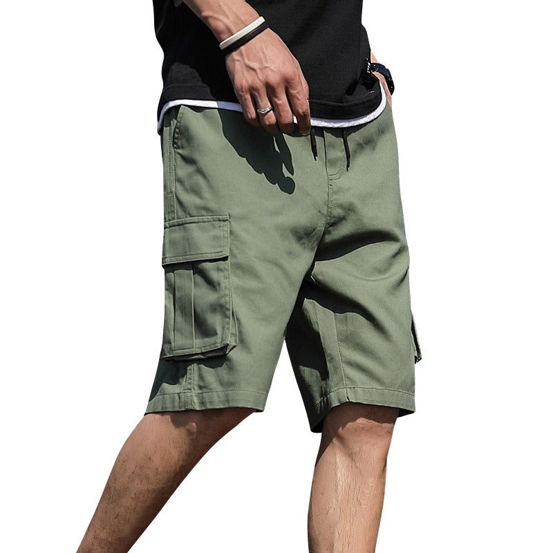 Mens Mens New Summer Shorts Sports Pants Trend Beach Pants Students Cargo Pants - Mammalook