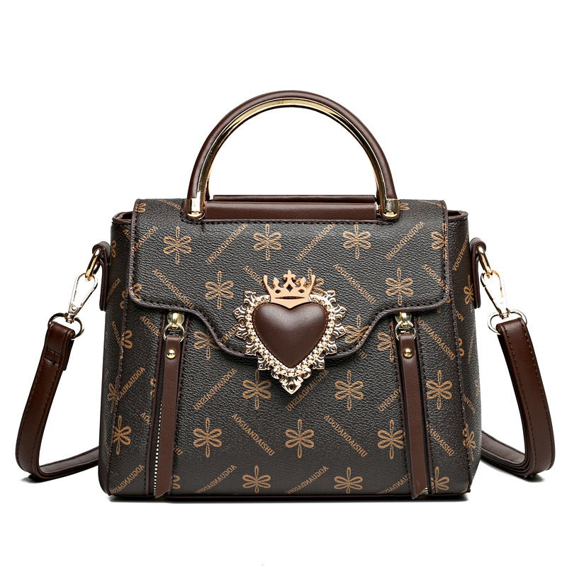 New all match print niche design sense handbag fashion mini shoulder bag for women - Mammalook