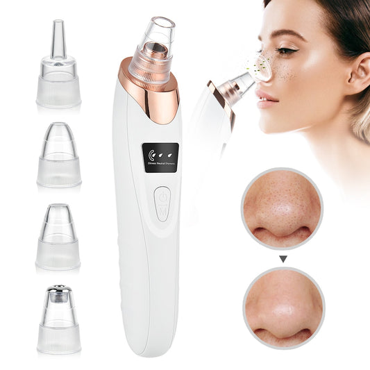 Blackhead Remover Vacuum Acne Pimple Black Spot Suction Electric Facial Pore Cleaner Skincare Exfoliating Beauty Instrument - Mammalook