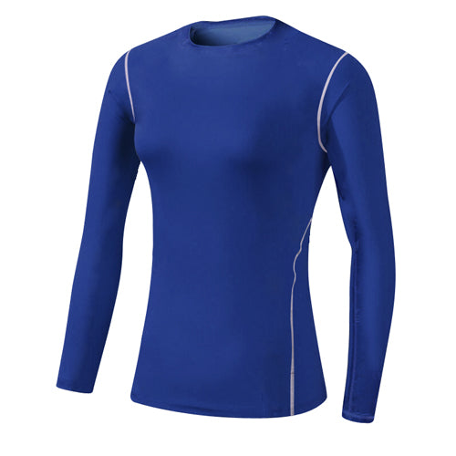 Base Layer Fitness Sport Shirt Quick Dry Women long Sleeves Top Gym jogging lady T-shirt Train Workout Clothing White Yoga Shirt - Mammalook