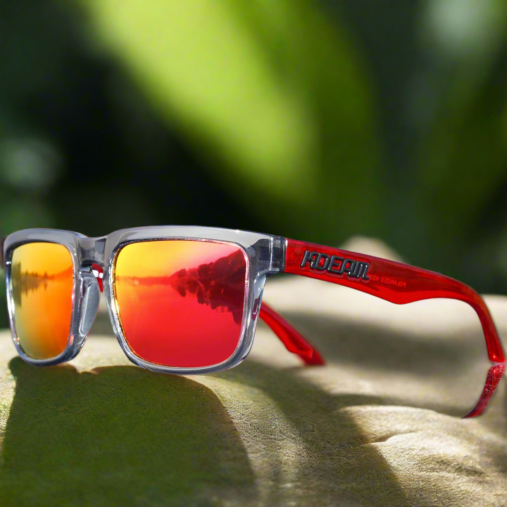 Fabulous Look KDEAM Sunglasses Men UV Blocked And Polarized Sunglasses Women For Fishing Driving Hiking With Zipper Case
