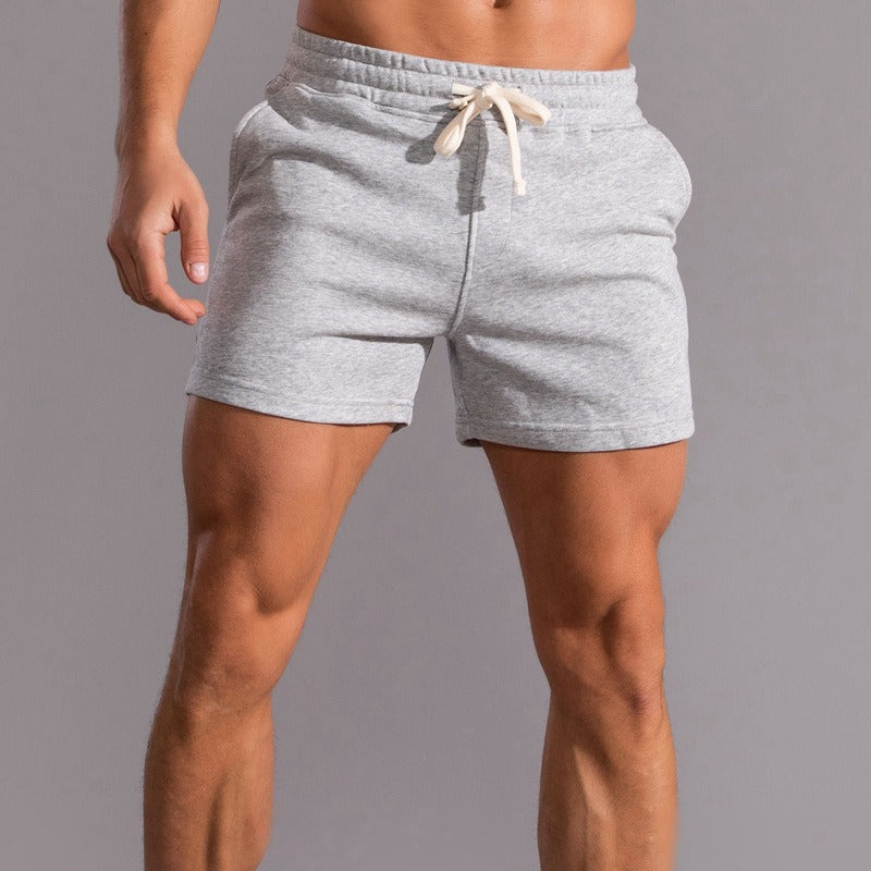 Cotton Sports Shorts, Mens Trendy Mens Cropped Pants, Oversized Casual Cropped Pants, Running Fitness Pants - Mammalook