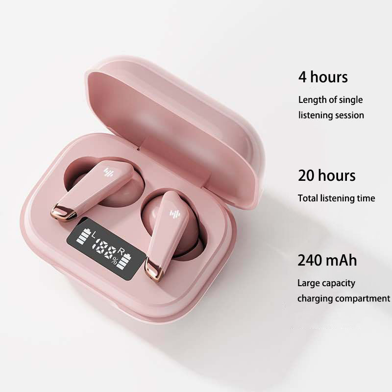 Bluetooth Headset TWS Wireless Headset 5.0 Half-In-Ear J70 Touch Wireless Sports Headset - Mammalook