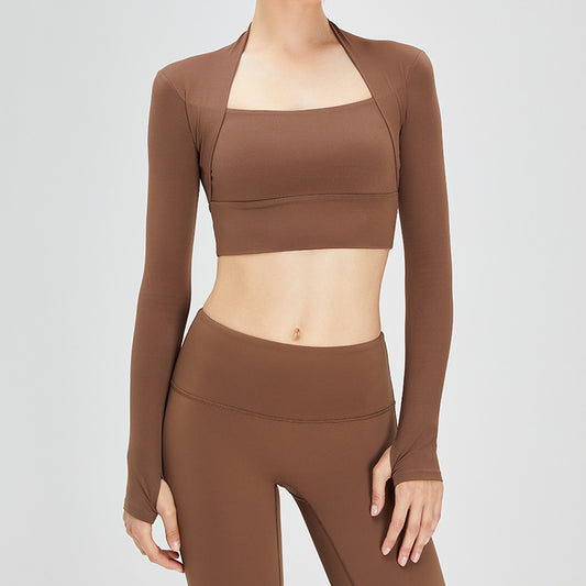 Women's Long Sleeve Sports Top – Fast Drying Fitness Clothes - Mammalook