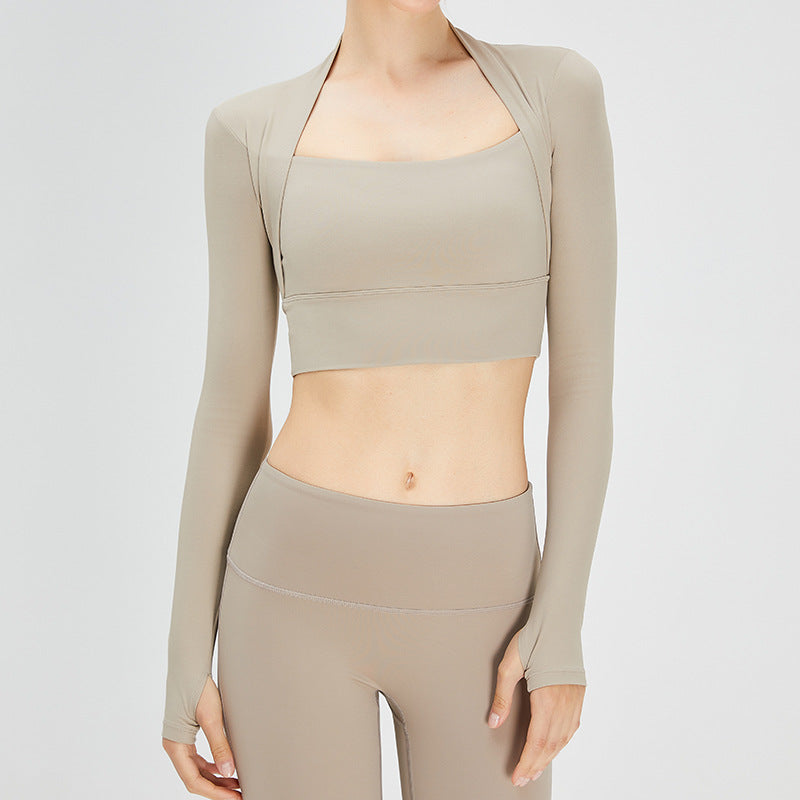 Women's Long Sleeve Sports Top – Fast Drying Fitness Clothes - Mammalook