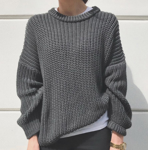 Loose Autumn Sweater Women New Oversized Warm Female Pullovers - Mammalook