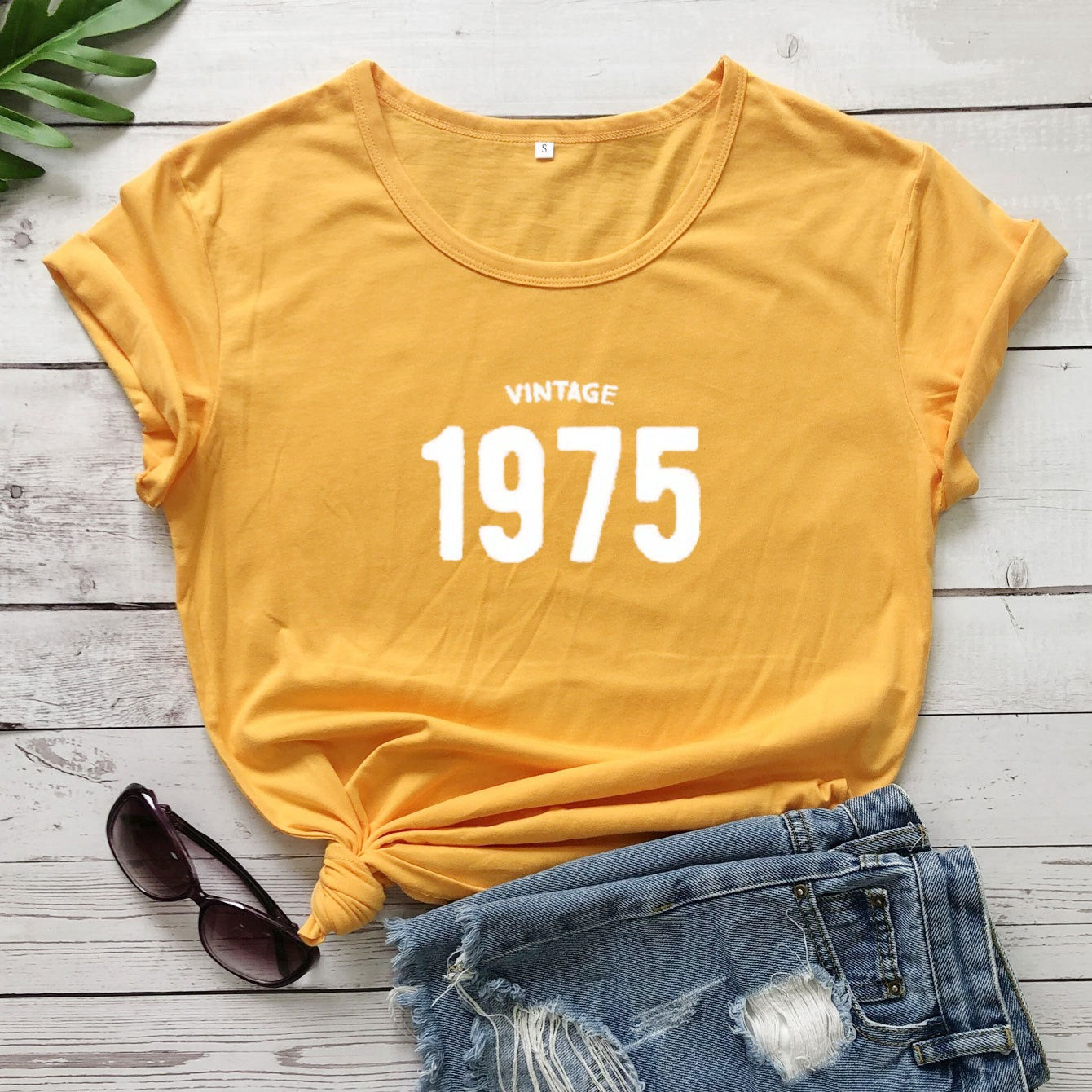 T-shirt VINTAGE 1975 - Short Sleeves