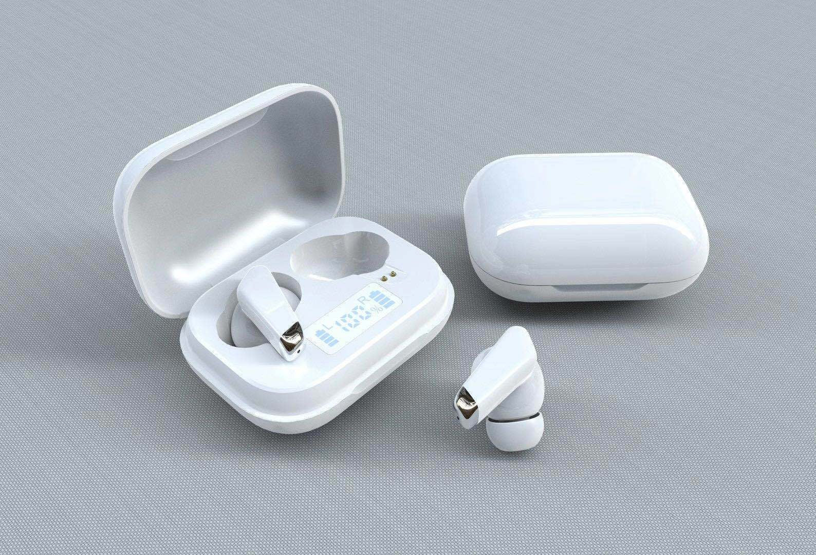 Bluetooth Headset TWS Wireless Headset 5.0 Half-In-Ear J70 Touch Wireless Sports Headset - Mammalook
