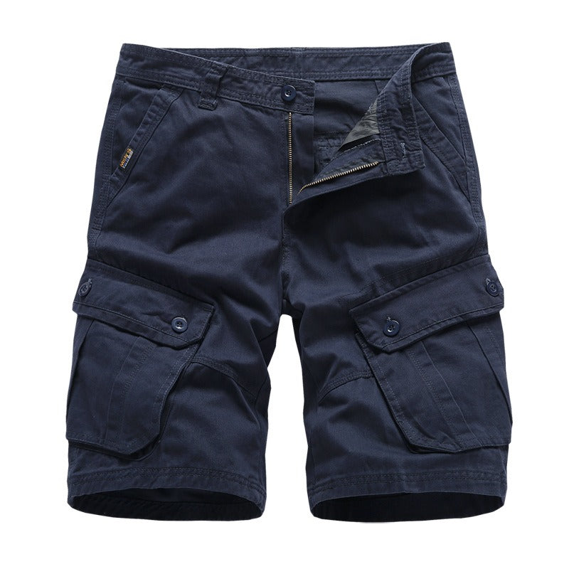 Mens Pants Summer Casual Pants Mens Capris Loose Cargo Pants Cotton Shorts Mens Large Sweatpants Pants - Mammalook
