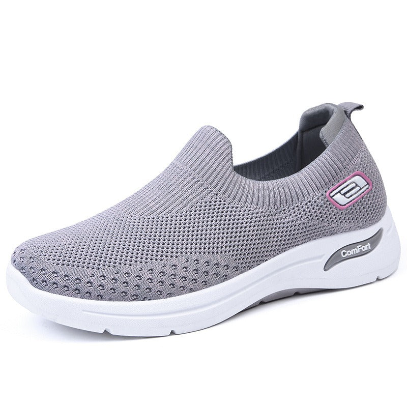 Women's shoes casual walking soft soled mother's shoes Tiktok fashion breathable sports shoes women - Mammalook