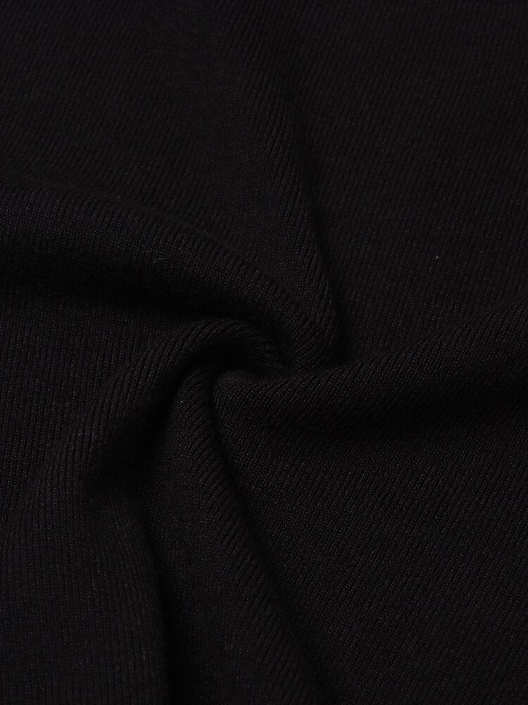 Knitting Sweater For Women Irregular Collar Long Sleeve Patchwork Hollow Out Chic Style Casual Sweaters Female Autumn - Mammalook