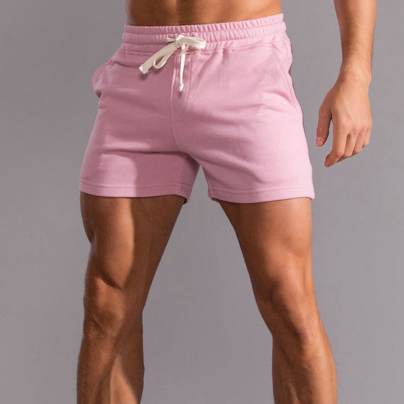 Cotton Sports Shorts, Mens Trendy Mens Cropped Pants, Oversized Casual Cropped Pants, Running Fitness Pants - Mammalook