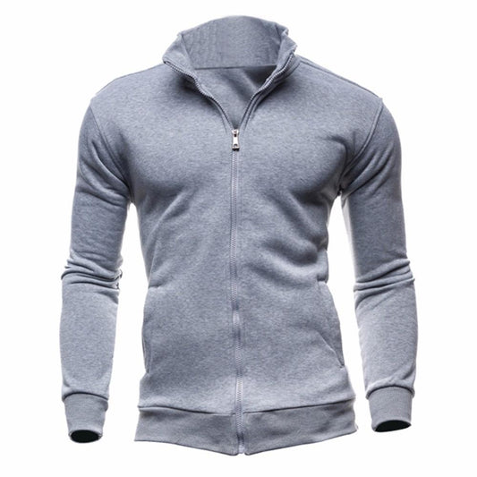 Turtleneck Full Zip Cardigan Mens Coat Sweater Men Fashion - Mammalook