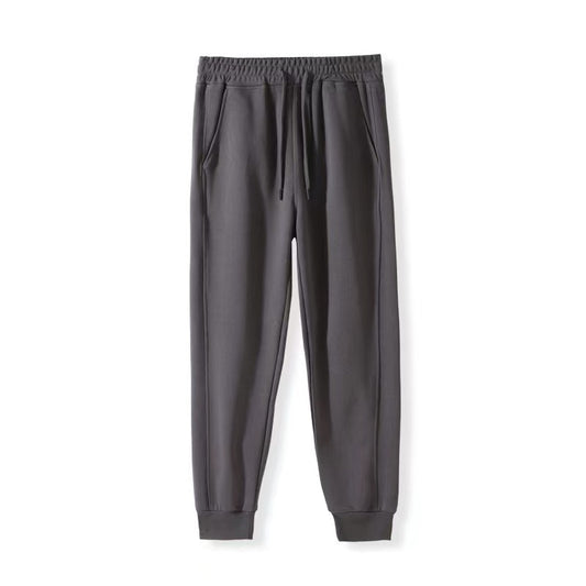 Women Thicken Cotton Sweatpants Autumn Winter Elastic Waist Bundle Foot Straight Trousers Fleece Warm Loose Casual Pants - Mammalook