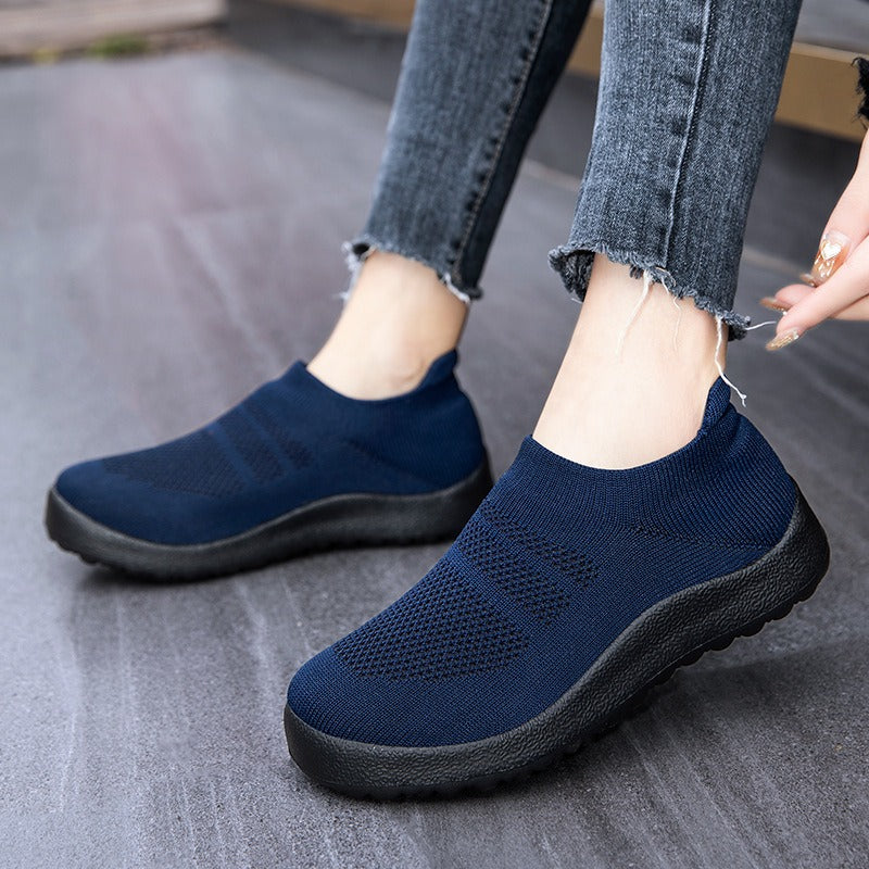 Men's and women's shoes Breathable new soft sole mesh sports casual shoes running shoes 35-46 - Mammalook
