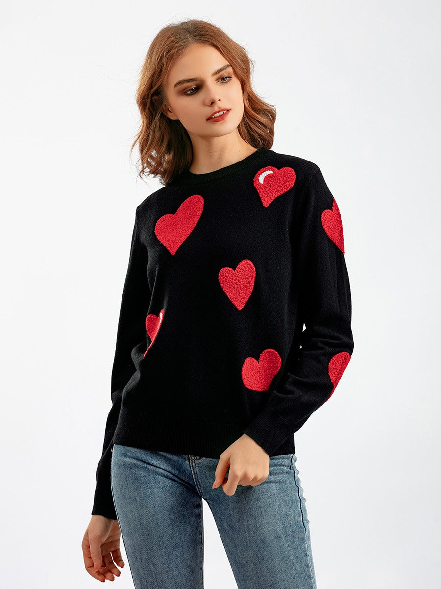 O-Neck Spring Autumn Women Pullover Sweaters Fashion Knit Casual Lady Winter Warm Top Sweater - Mammalook