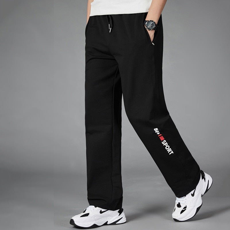 Men Running Pants Joggers - Fitness Straight Breathable