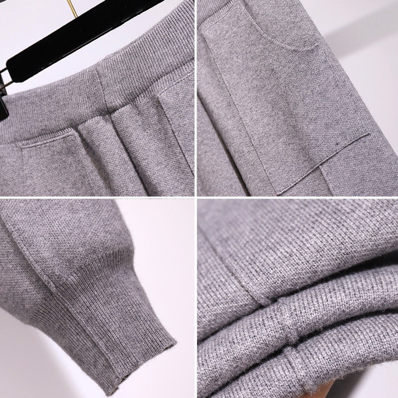 Hot sale fashion style textile fabric cotton comfortable high waist ladies girls wearing Women's Pants casual pants - Mammalook