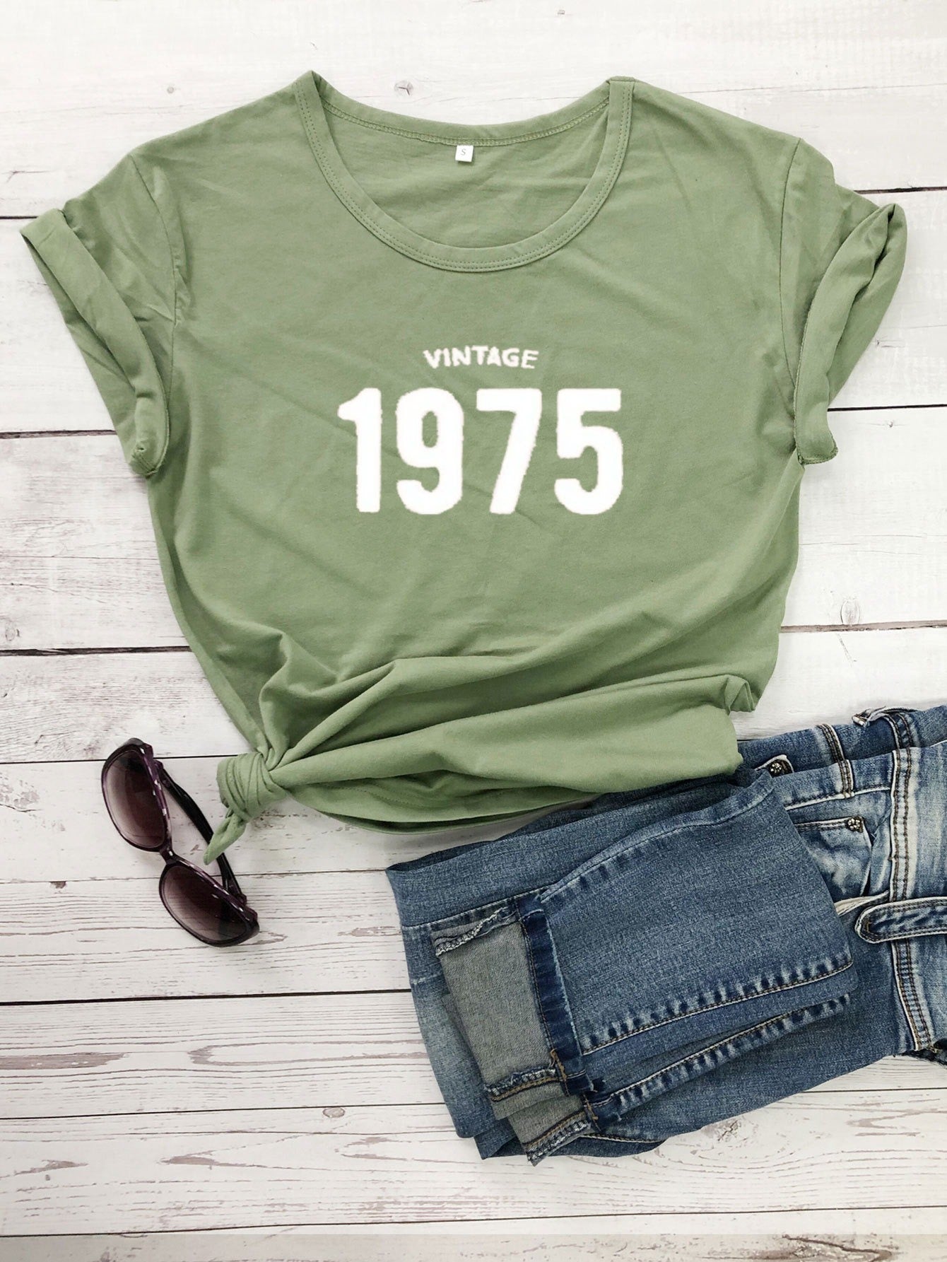 T-shirt VINTAGE 1975 - Short Sleeves