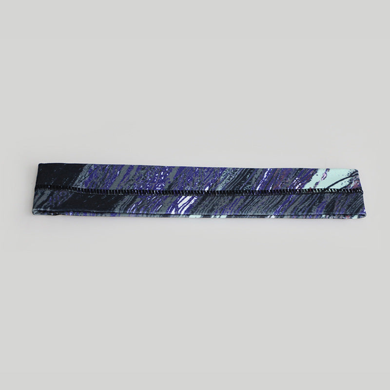 New Sports Hair Band Solid Yoga Headband Moisture Absorbing and Sweatwicking Elastic Fitness Hair Band - Mammalook