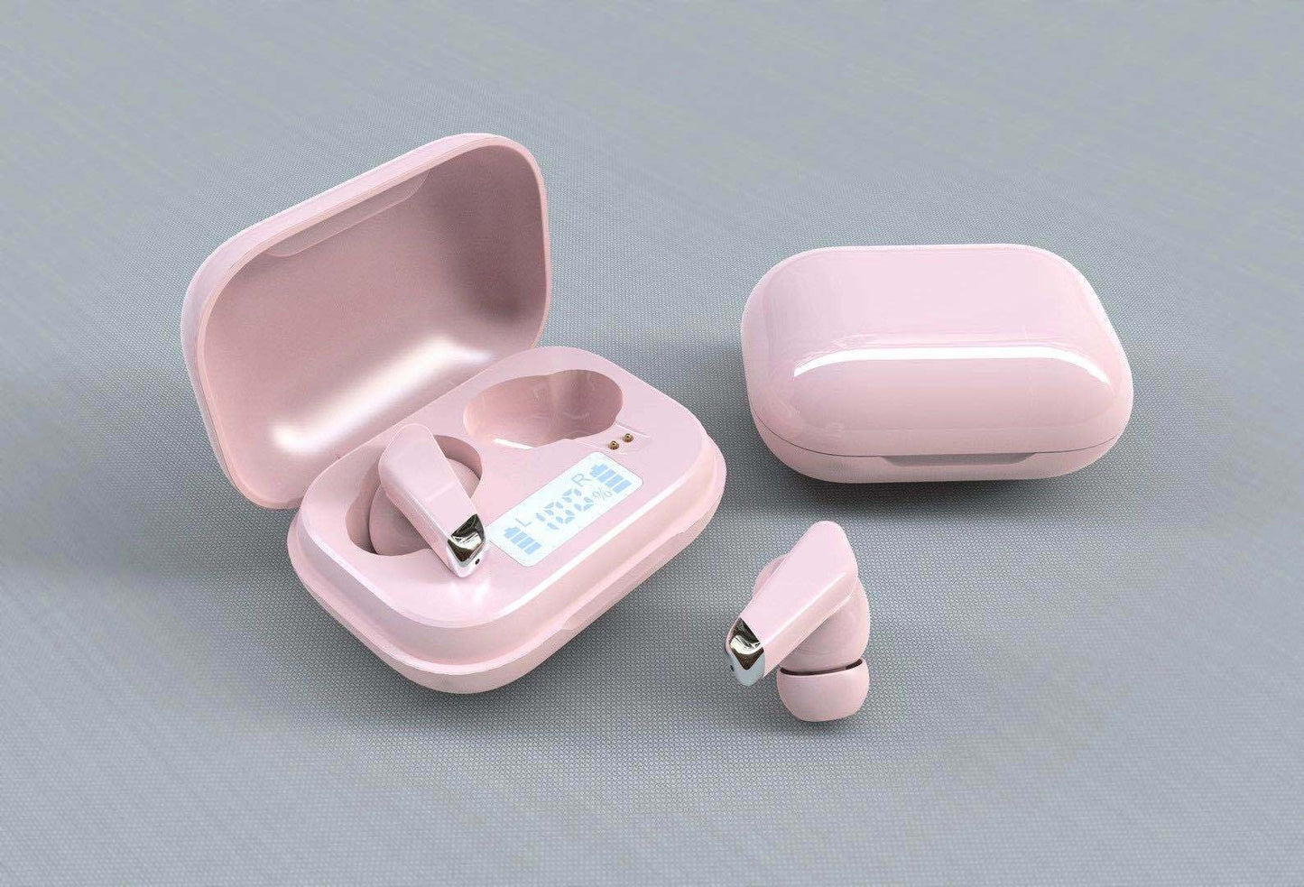 Bluetooth Headset TWS Wireless Headset 5.0 Half-In-Ear J70 Touch Wireless Sports Headset - Mammalook