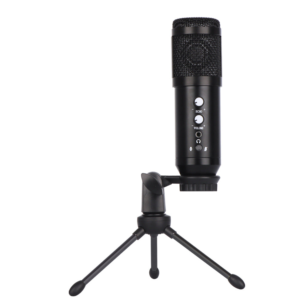 USB Condenser Microphone Mobile Computer Game Live Microphone Live Karaoke Conference Recording Microphone - Mammalook