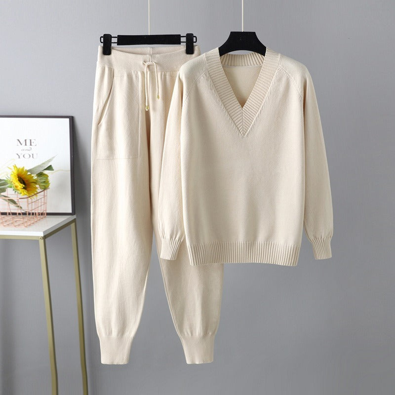 Casual Pullover Two-Piece Set - Mammalook