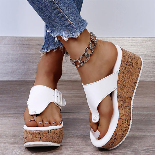 Women's Casual Platform Slippers